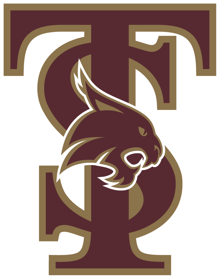 Texas State Bobcats 2016-Pres Secondary Logo v2 diy DTF decal sticker